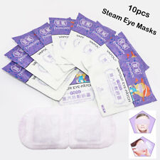 10pcs Soothing Fatigue Gentle Steam Warm Compress Relaxing Eye Mask Eye Patch