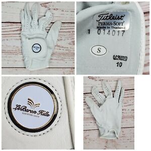 1 Titleist Perma Soft Left-Hand Mens Golf Glove Color Pearl Small