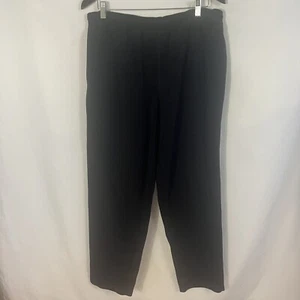 EMS Thick Fleece Pants Mens L Large Black Pockets Elastic Tie Waist Sweatpants - Picture 1 of 7