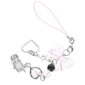 Chaîne téléphone portable kawaii breloque accessoires Miss décorations coeur - Photo 1/10