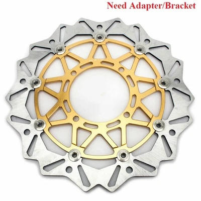 For SUZUKI RMZ250 Oversize 320MM Front Brake Disc Rotor RMZ RM-Z 250 2004 05 06 - Image 1 of 4