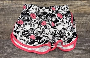Flow Society Cow Shorts Girls Size S/M LAX Moo Flow - Picture 1 of 5