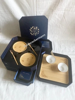 Harry Winston 2025 tazas de té plato de madera y cajas de metal juego de caja Foto 1 de 4