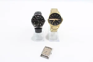 Mens Assorted Armani Watches Quartz Working x 3 - Picture 1 of 11