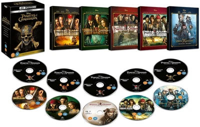 Pirates of The Caribbean 1-5 UHD Box set [UHD + Blu-ray] - Image 1 of 2