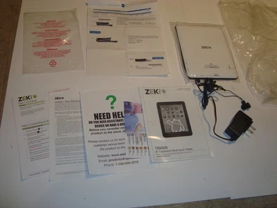Brand New ZEKI TB892B 8" Capacitive Multi Touch Tablet - Image 1 of 4