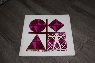 Catálogo de la Escuela de Arte Hussian nº 8 1970-71 a 1973-74 Philadelphia PA Foto 1 de 4