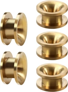 Universal String Trimmer Head Eyelets - 5 Pack Brass Weed Eater 5 Pieces - Picture 1 of 7