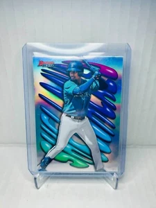 2023 Topps Bowman's Best Shellacked LAZARO MONTES #SH-14 Mariners - Picture 1 of 2