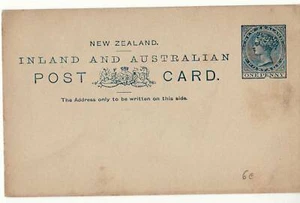 13419 01 NEW ZEALAND INLAND AND AUSTRALIAN POST CARD - Picture 1 of 1