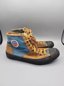 Scarpe da arrampicata da trekking uomo Fronteer taglia 12 marrone e blu - Foto 1 di 12
