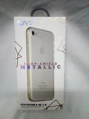 NEW! Cylo Haute Clear Drop Shield Metallic iPhone Case for iPhone 8 - Image 1 of 2