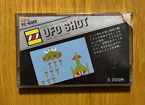 UFO SHOT NEC PC-6001 System Corp. Gioco per computer raro 1982 - Foto 1 di 4