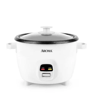 Arrocera Aroma® 20 tazas (cocida), olla de grano y vaporera de alimentos remanufacturada - Imagen 1 de 3