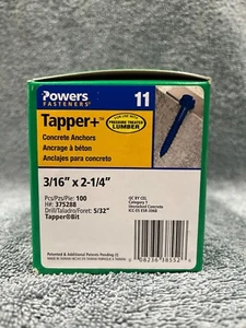 Betonschraubenanker 3/16" x 2-1/4" Sechskantkopf Schlitz (100er Pack) von Hillman - Bild 1 von 3