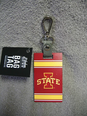 Iowa State Cyclones Bag Tag / Luggage Tag  ***BRAND NEW*** Cover