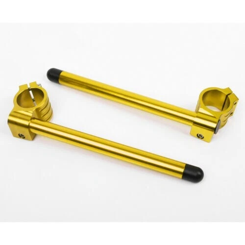 Manillar de horquilla con clip regular de 45 mm para Suzuki GSXR600 1997-2003 dorado 1998 99 Foto 1 de 4