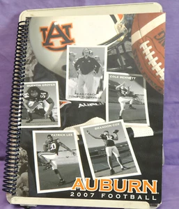 2007 Auburn Tigers Spiral Bound Official Football Media Guide - Picture 1 of 1