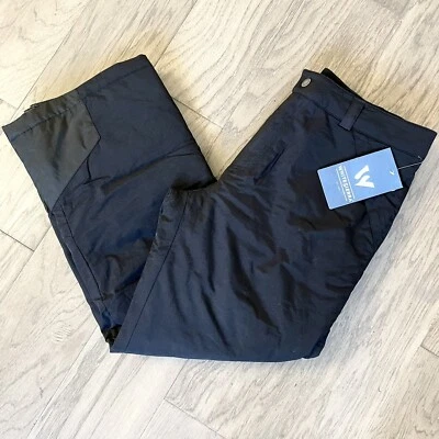 White Sierra BLACK TOBOGGAN INSULATED PANTS T9705M30 Large - Inseam 30" NWT - Image 1 of 4