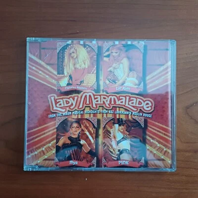 Christina Aguilera, Mya, Pink - Lady Marmalade - 3  Trk Mix CD Single UK 2001 - Image 1 of 2