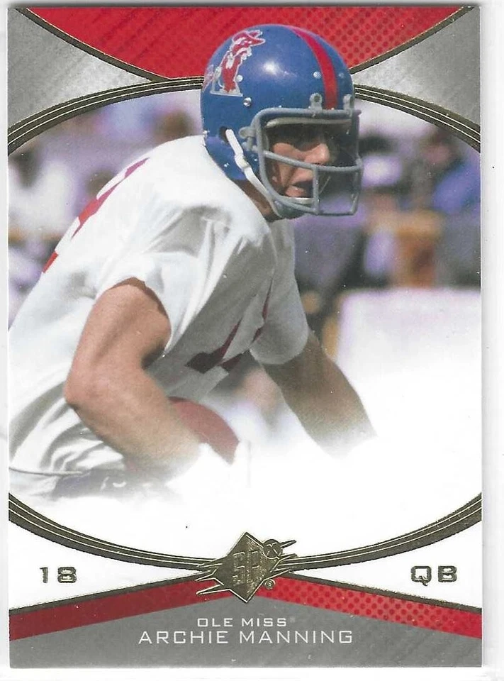 2013 SPx #36 Archie Manning New Orleans Saints Ole Miss Mississippi - Image 1 of 1