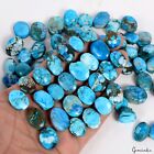 1000 Cts/65 Pcs Natural Blue Turquoise Mix Cab Loose Wholesale Gems For Jewelry