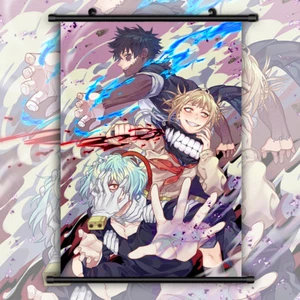Póster de pared con impresión en lienzo HD de Boku no Hero Academia decoración de habitación - Imagen 1 de 6
