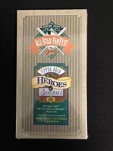 1993 Upper Deck All Star Fanfest All Time Heroes of Baseball Set Anteprima Sigillato - Foto 1 di 6