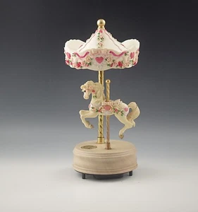 SAN FRANCISCO SPIELUHR HEART'S DESIRE CAROUSEL LTD.ED OF 5,000 SPIELUHR 12" - Bild 1 von 8