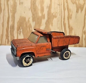 Vintage Tonka Orange Dodge Dump Truck circa 1970s made in USA - Picture 1 of 9