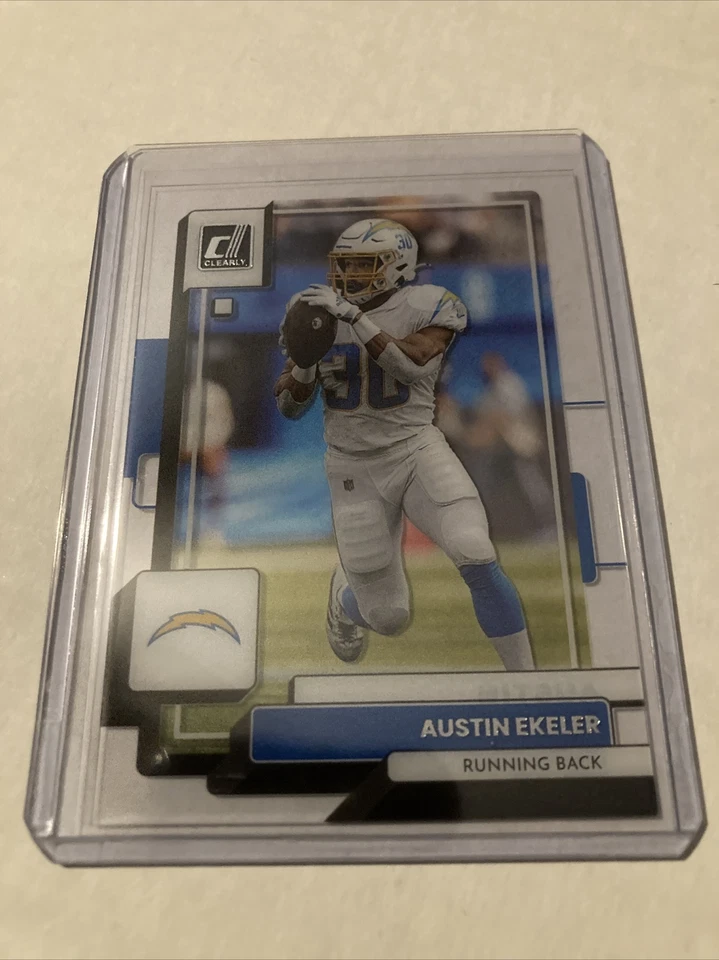 2022 Donruss Clearly Football #26 Austin Ekeler Chargers - Image 1 of 1