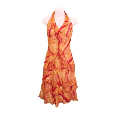 Mujer Bailarina Flamenca Señorita Española Vestido Elegante Disfraz Halloween Talla 6 Pequeño Foto 1 de 4