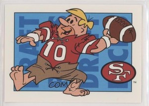 1993 CARDZ Team NFL The Flintstones San Francisco 49ers Barney Rubble #25