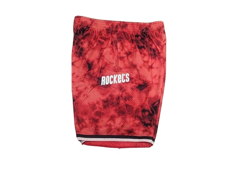 Mitchell and Ness NBA Houston Rockets 1997 98 Galaxy Swingman Shorts Men Cover