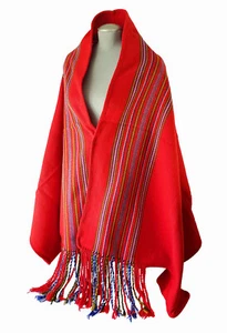 Blanket Shawl Québec Alpaca Couverte Châle Alpaga - Picture 1 of 4