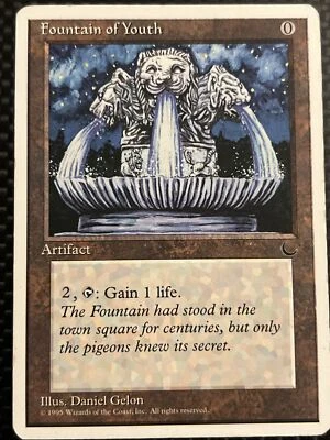 MYG Fountain of Youth artifact from Chronicles 4th Edition 1995 - Image 1 of 2