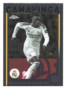 2024-25 Topps UCC Chrome Real Madrid Eduardo Camavinga - Picture 1 of 2