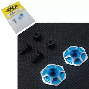 NEW Yeah Racing Alum Wing Holder 1/10 1/8 Buggy Truggy 2 pcs BL FREE US SHIP - Picture 1 of 1