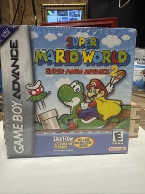 Sealed Super Mario World Super Mario Advance 2 Game Boy Advance - Image 1 of 4