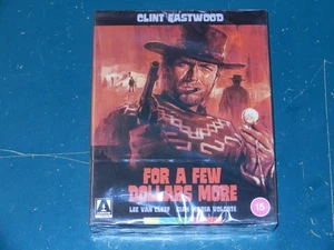 ARROW BLU-RAY FOR A FEW DOLLARS MORE LIMITED EDITION OOP NEW SEALED LEONE - Imagen 1 de 4