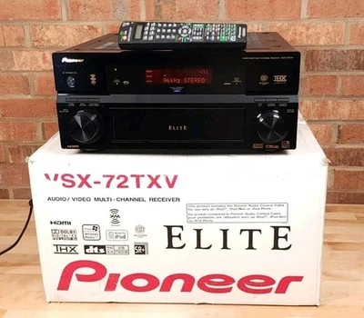 Pioneer Elite VSX 72TXV 7.1 Channel 130 Watt Receiver HDMI - Image 1 of 4