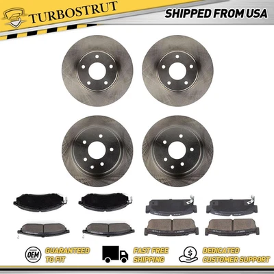 Kit de pastillas de freno delanteras y traseras originales para Infiniti Q45 2002-2006 Foto 1 de 4