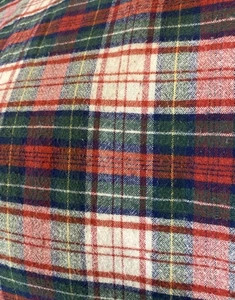 Used Flannel Blanket To Use As Quilt Backing 87" X 104". 1012 - Picture 1 of 1