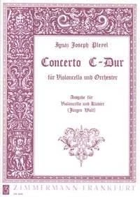 Concerto C-Dur Ignace Pleyel Vocal Score Orchestra and Cello Musikverlag Zimmerm - Image 1 of 4