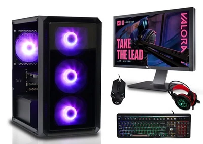 Videojuego PC Lote i5 Quad Core 16GB RAM 1TB SSD Nvidia GTX 1650 Windows 10 - Imagen 1 de 4