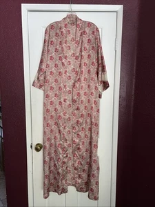 VALENTINO BELTED SILK LONG ROBE ONE SIZE - Picture 1 of 7