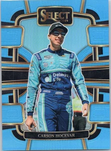 2024 Select Racing Carson Hocevar Grandstand Light Blue Prizm 007/199 Nascar - Picture 1 of 2