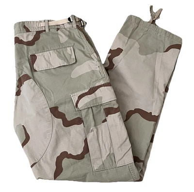 Pantalones DCU L Reg Desierto Camuflados Combate Carga Unicor Militar de Estados Unidos Para Hombres De Colección Foto 1 de 4