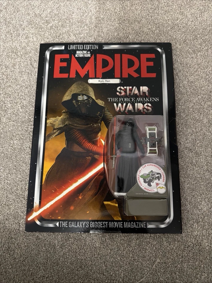 EMPIRE MAGAZINE - STAR WARS: THE FORCE AWAKENS - KYLO REN ACTION FIGURE **NEW** - Image 1 of 1