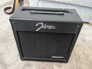Johnson 20r Blueline Solid State Transistor Amplifier. 2 Channels Spring Reverb - Picture 1 of 9